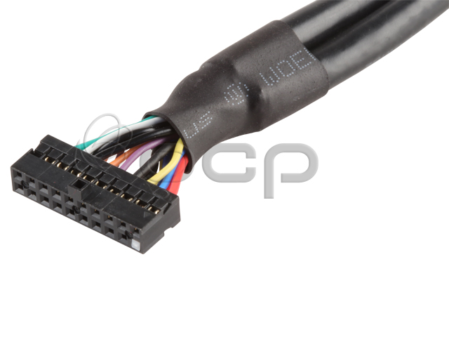 USB 3.0 Panel Mount Dual Port Cable – 20-Pin Motherboard Header – 24in – PCCABLES