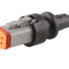 Deutsch DT06-4S IP67 Molded Cable, 3M, with tinned ends