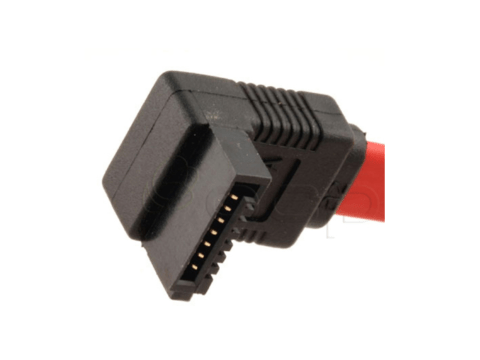 14-10020 - SATA Cable, R. Angle, Left Polarization